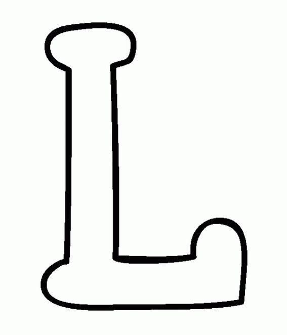 letras del abecedario la L y la M